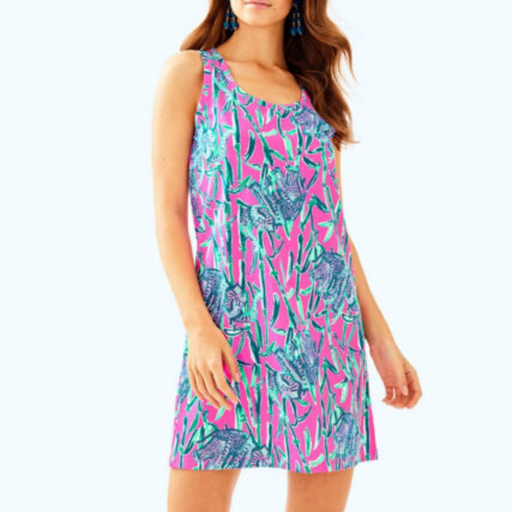 LILLY PULITZER Raylee Pima Tank Dress - Size XS